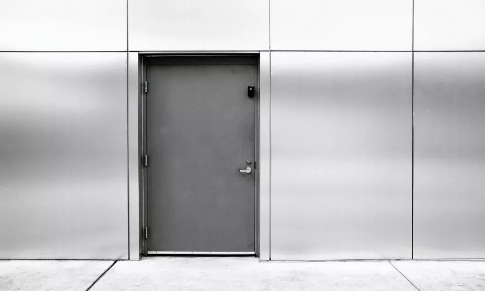 Commercial Steel Entry Door