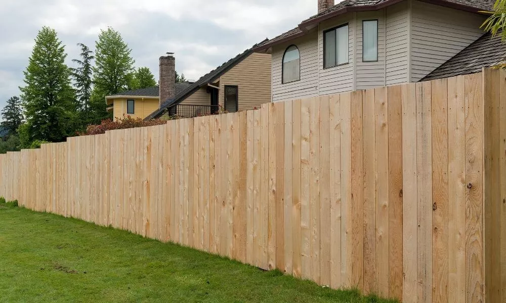 Wood fences