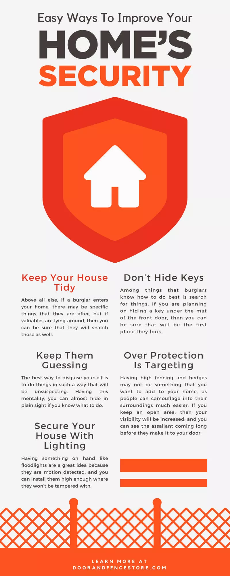 Easy ways to improve your Home's security