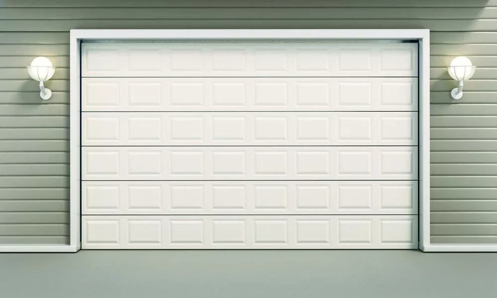 White Garage Door