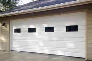 25 gauge in white with 24″ x 12″ windows